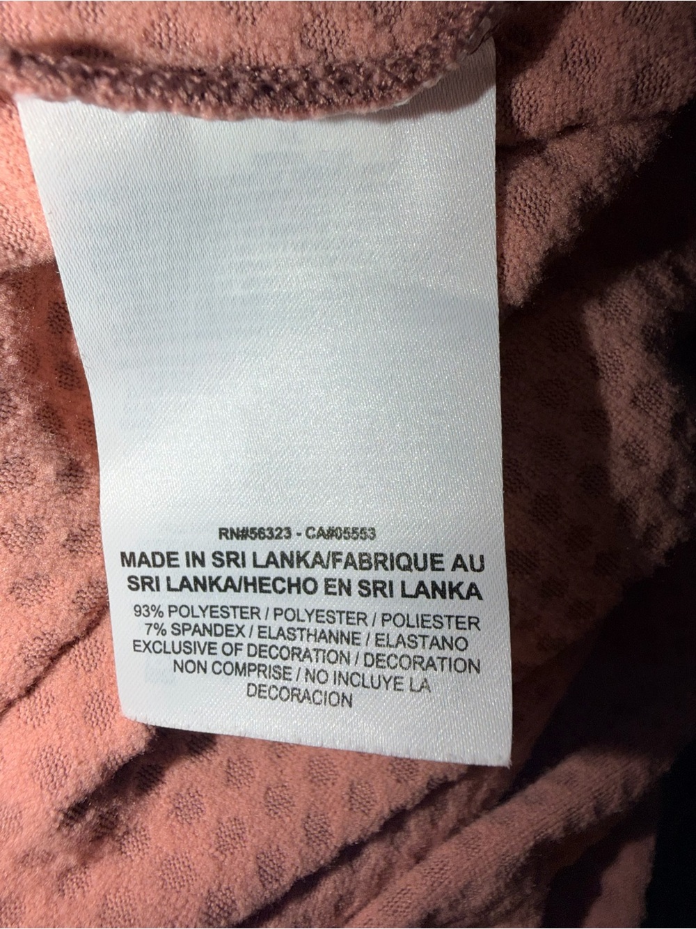 Nike Dri-FIT Half-Zip Pullover - Rose/Blush Women’s Size XL - Picture 5 of 7